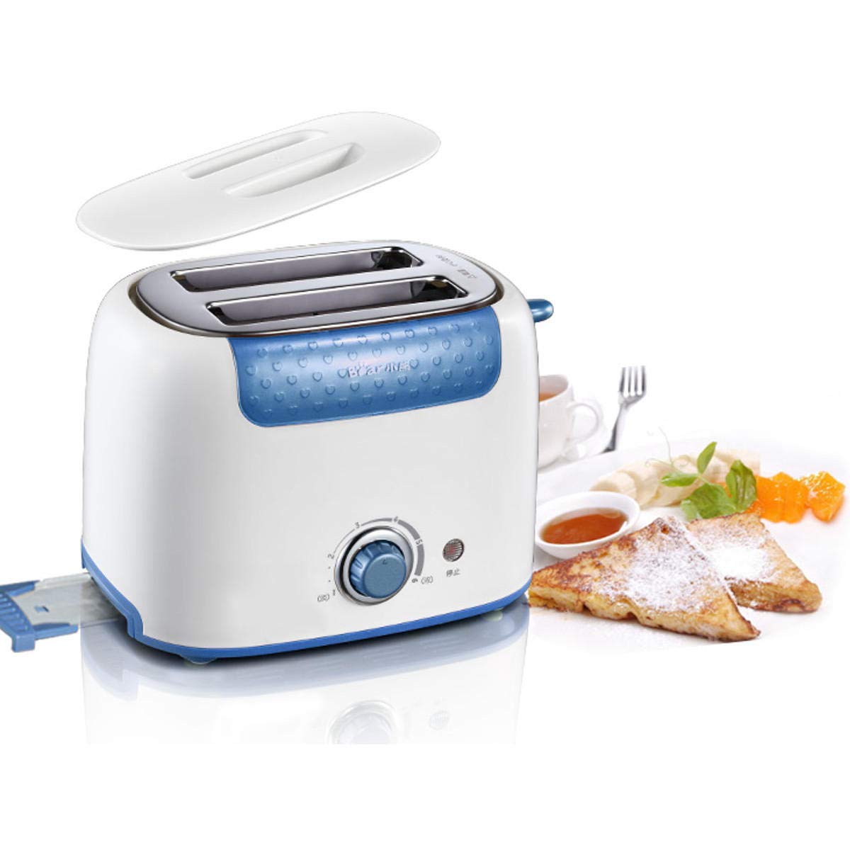 3NH® 2-Slice Bread Sandwich Toaster Stainless Steel Kitchen Baking Breakfast 220V-picture-20