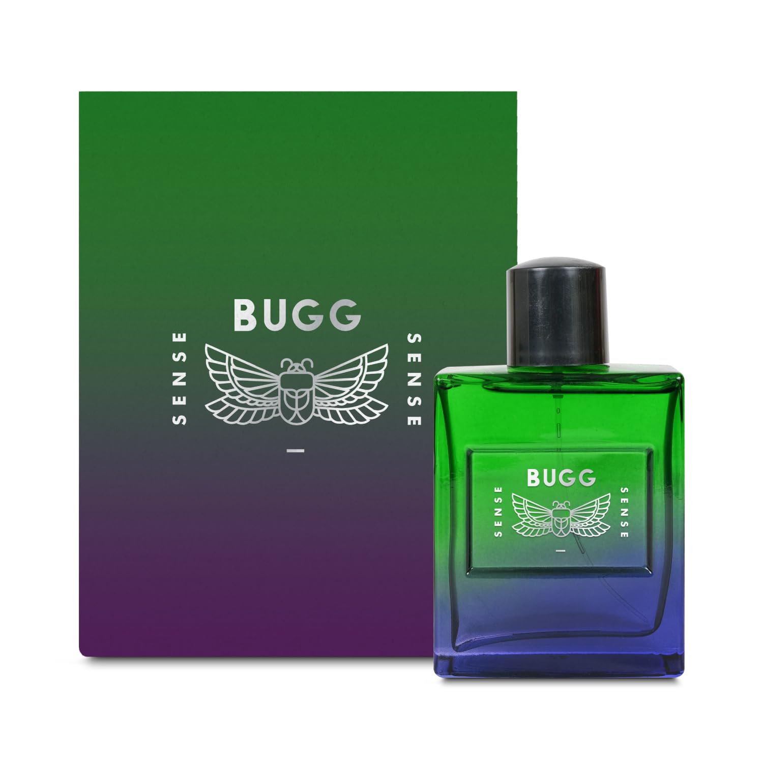 BUGG Sense By Riya Perfume for Men | 100 ml | Long Lasting | Leathery,Oudh & Incense Scent | Ideal Gift For Men | Fragrance Spray | Eau De Parfum