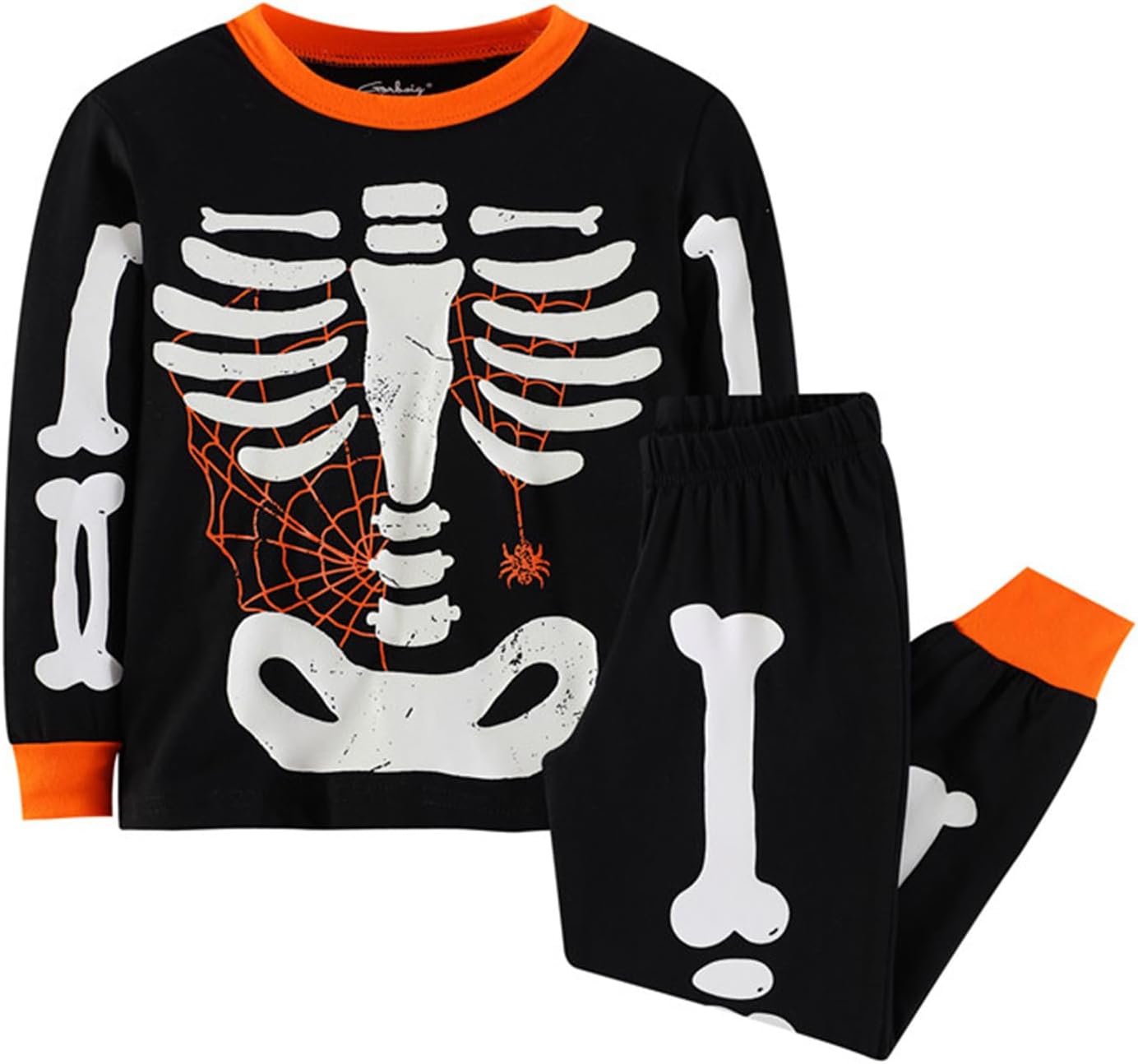 Generico Vestito Halloween Bambina Halloween 2Pz Set Completo Sportivo
