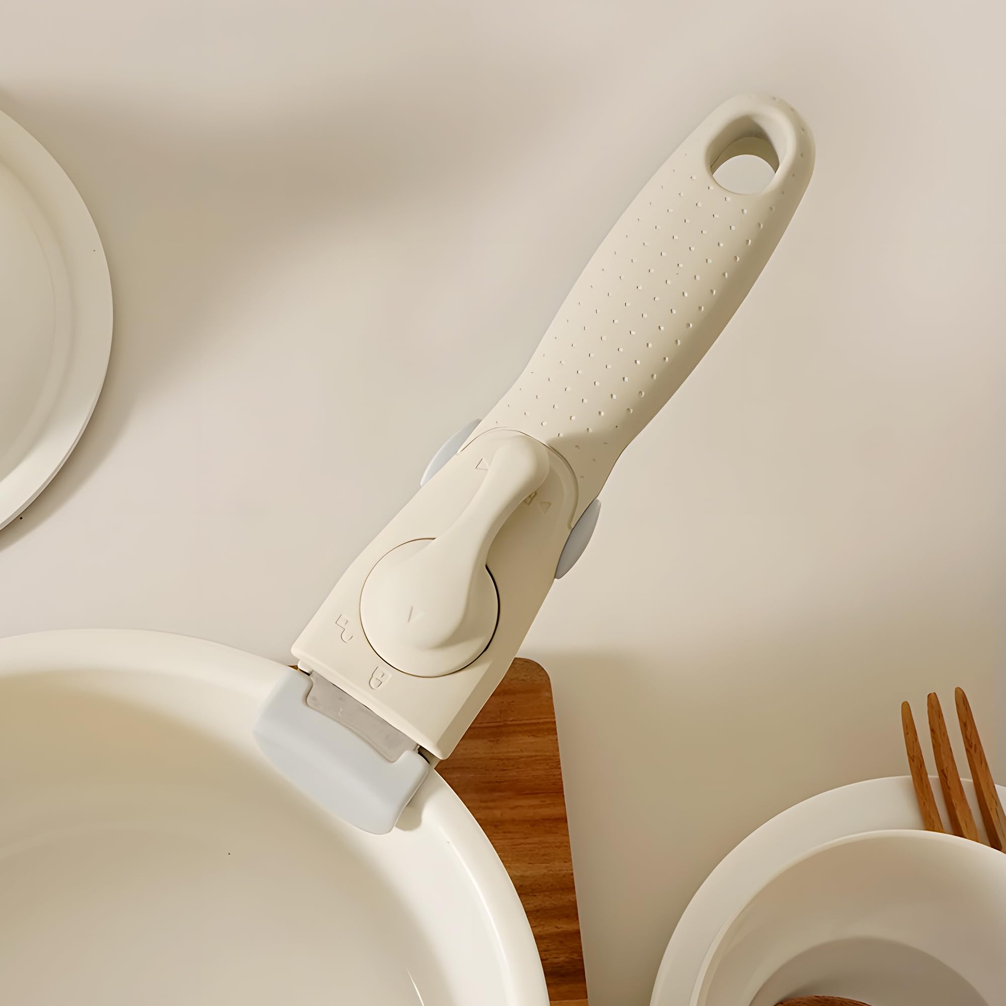 UMAI Detachable Cookware Handle | Removable Pan Handle | Universal Pot Handle Suitable for All Cookware | Home Kitchen (White) (B0DCVXR51V) Amazon Price History, Amazon Price Tracker
