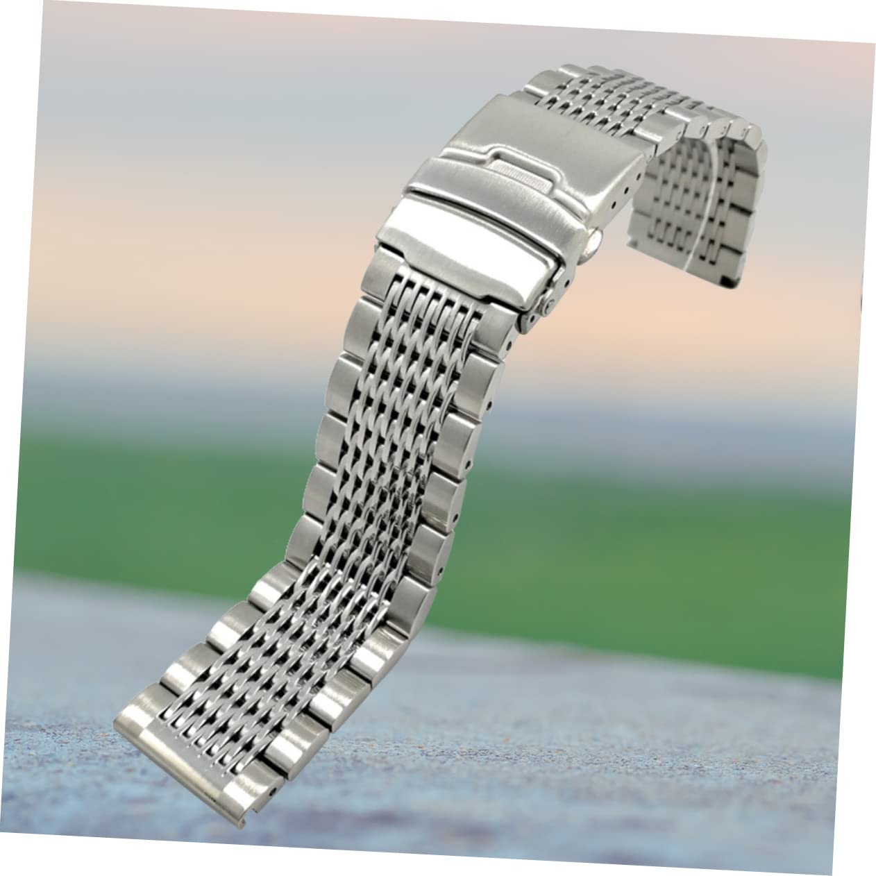 Gadpiparty Bracelet Montre Acier Inoxydable Bracelet de Remplacement Chic pour Montre Confort et