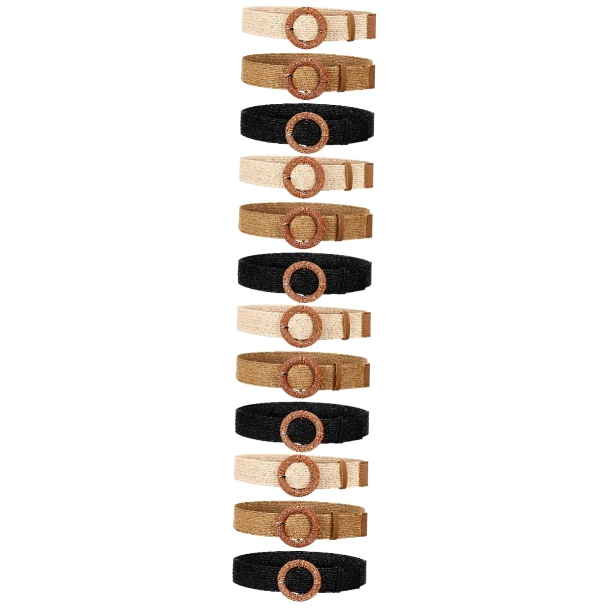 Holibanna 1 Cinturón Con Tachas Cinturones Anchos Para Vestidos De Mujer Cinturón Para Jeans Cinturon Ancho Cinturones Tejidos Para Hombre Cinturones Boho Para Mujer