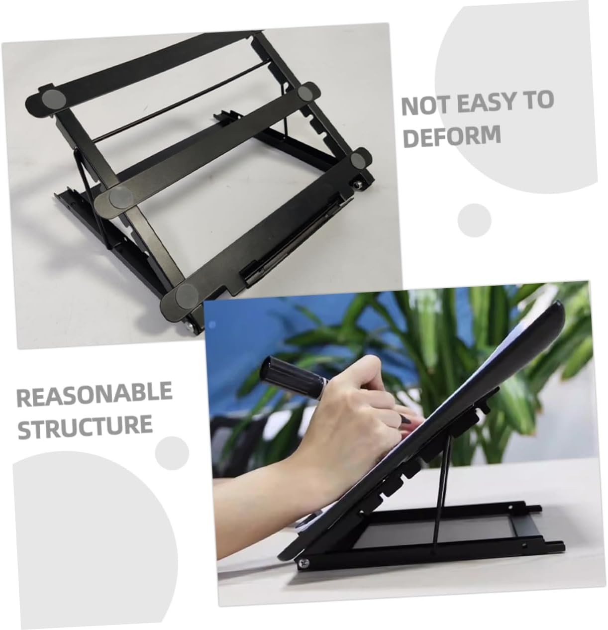 SHINEOFI Adjustable Light Tracing Box Stand Professional Drawing Supply Holder Compatible with Drawing Boards Portable and LED Light Box Stand for Artists Designers and Architects