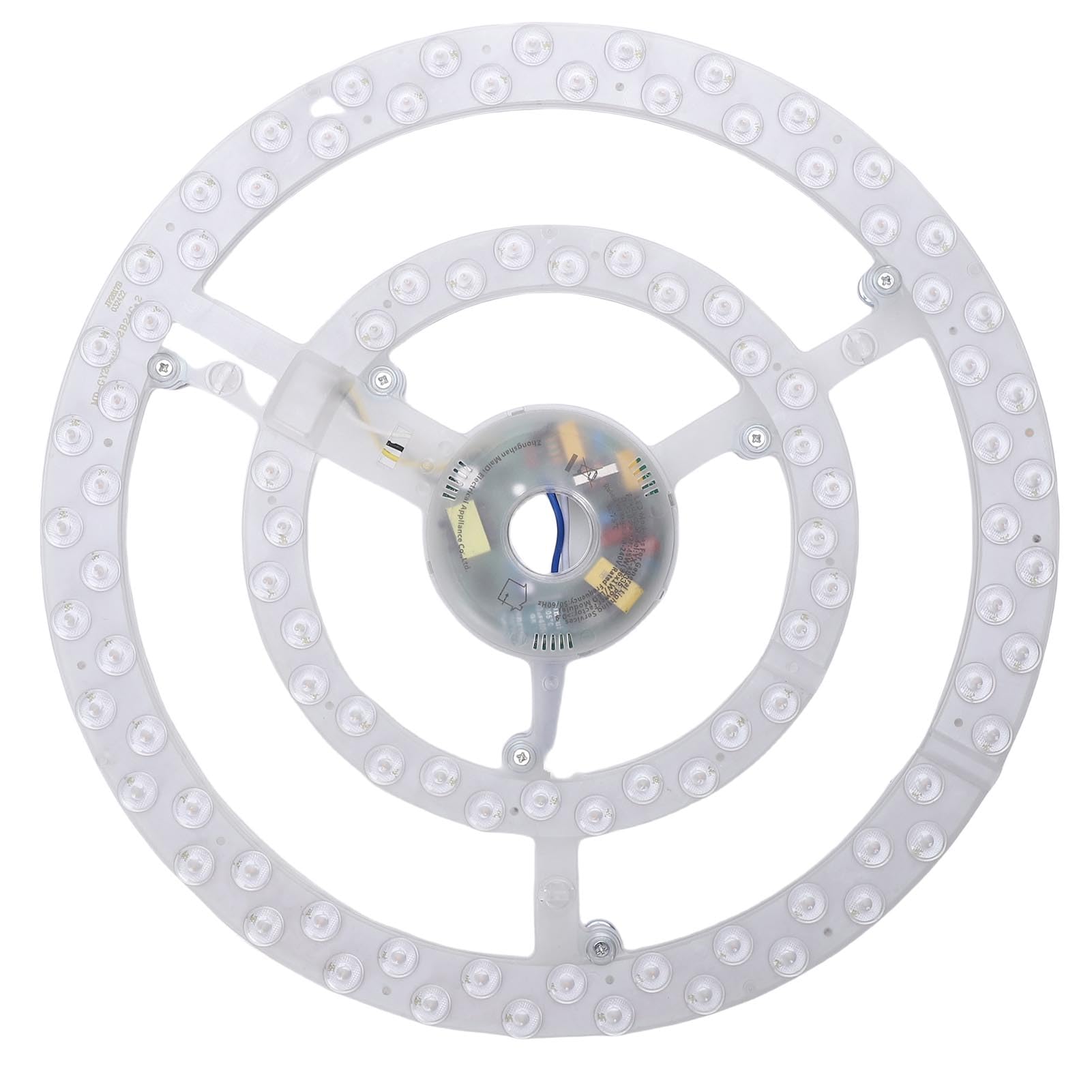 Remplacement de la Lumière LED du Ventilateur de Plafond, Panneau Lumineux de Rénovation Réglable en PC 3 Couleurs, Panneau à intensité Variable de 13,2 Pouces pour Chambre et Salon