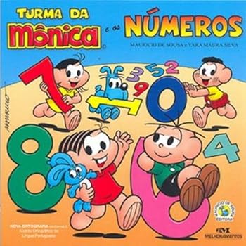 Paperback Turma da Mônica e os Números [Portuguese] Book