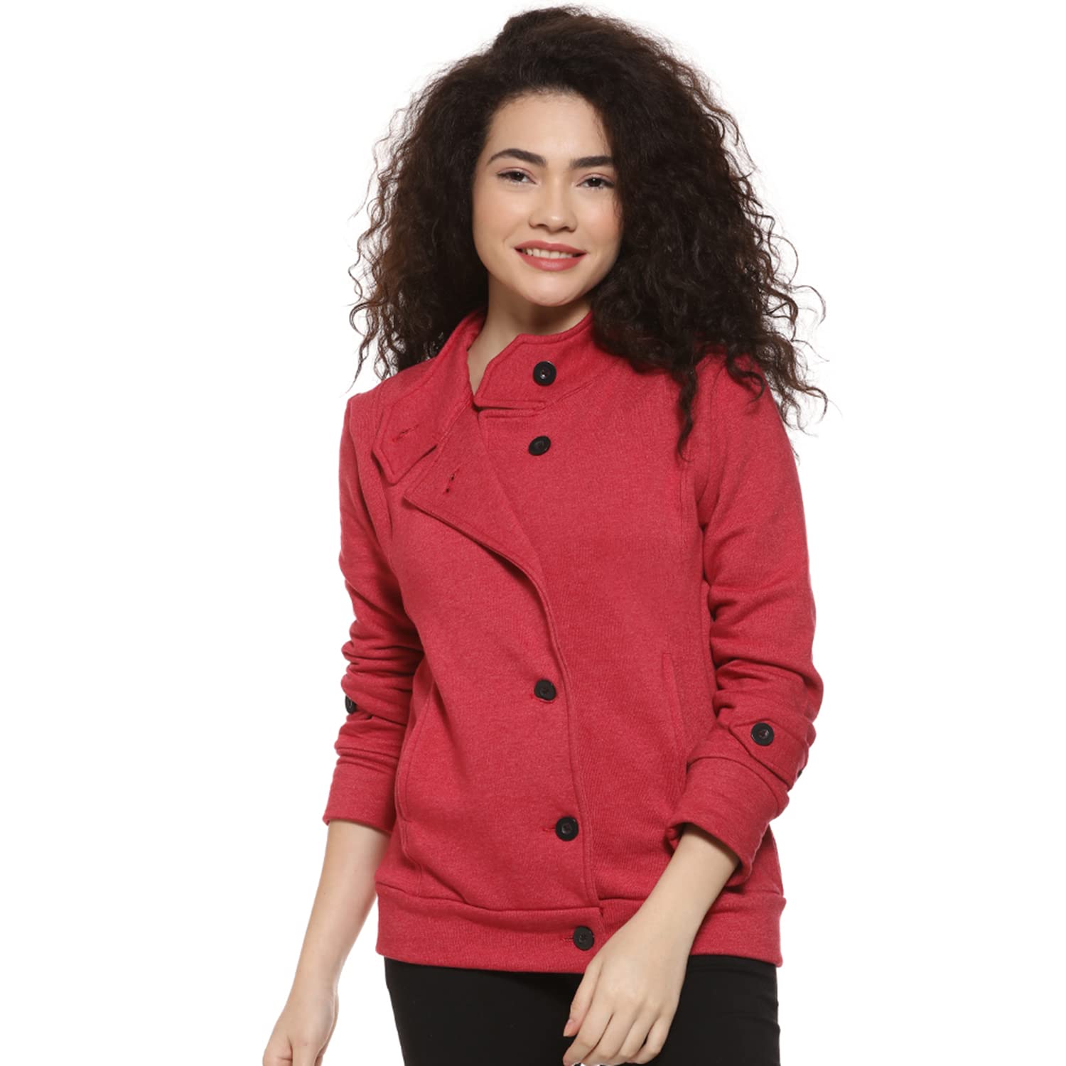pinacolada Women's Cotton Regular Hooded Neck Jacket-picture-42