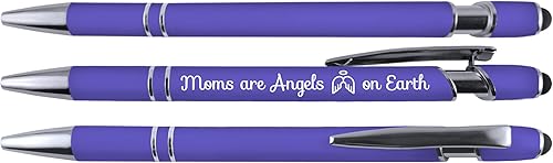 Miniatura 3 de Greeting Pen Mom Comfort Feel - Lápiz capacitivo de metal, paquete de 6 (6080)