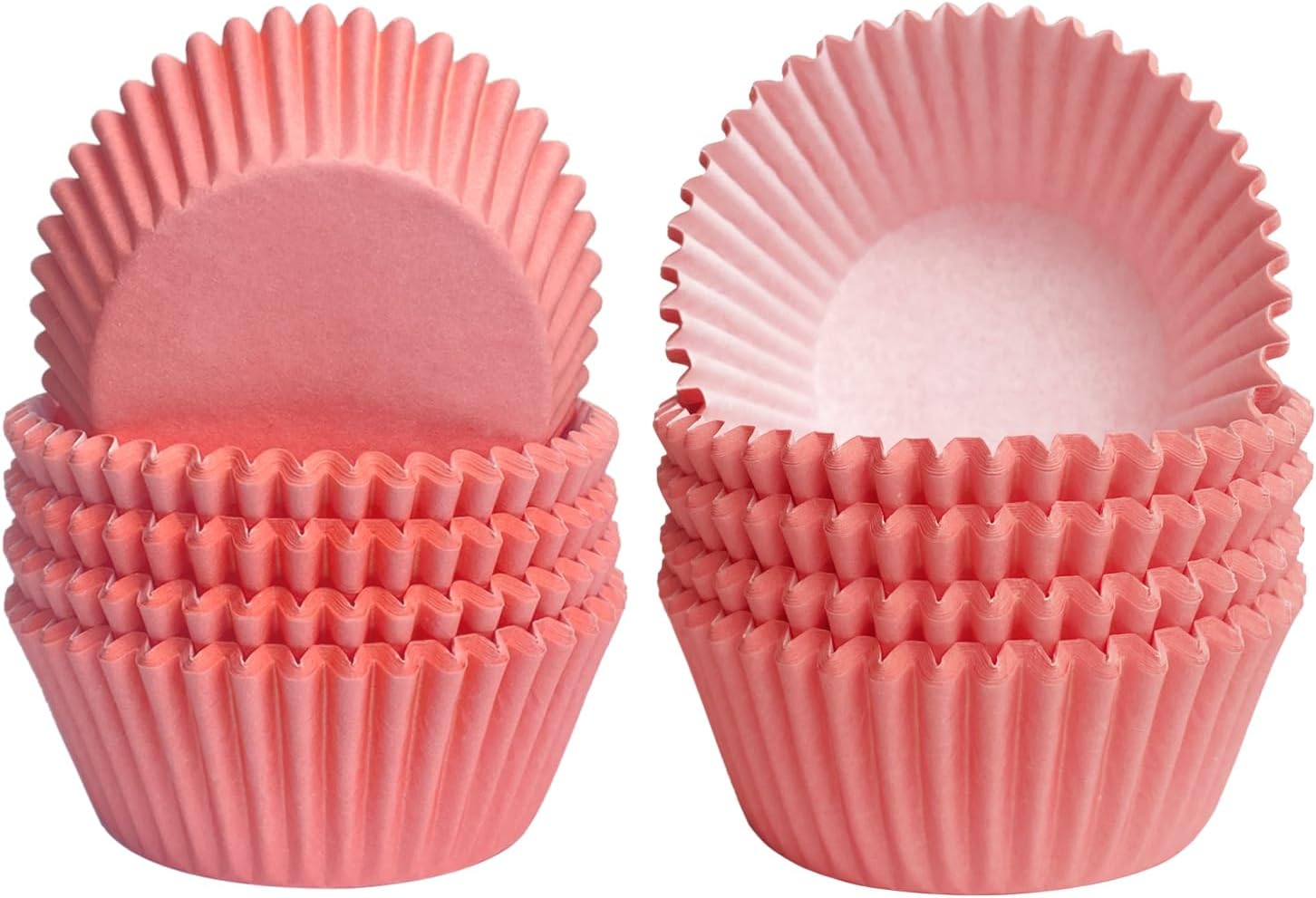 Pink Standard Cupcake Liners 200 PcsPink Cupcake Muffin