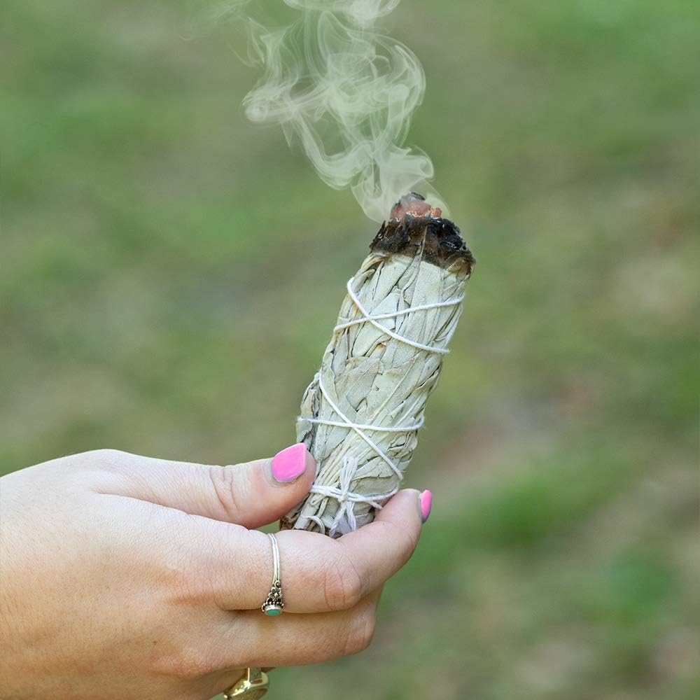 Purple Canyon Sage Smudge Kit - 24 Pack - White Sage Smudge Sticks Incense Kit for Meditation Home Cleansing Aromatherapy and Smudge Rituals - Bulk Refill Bundle