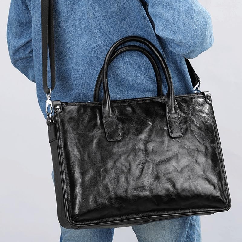 JSEIAJB Single Shoulder Computer Bag Grab Print Large Capacity Crossbody Bag Briefcase For Men3