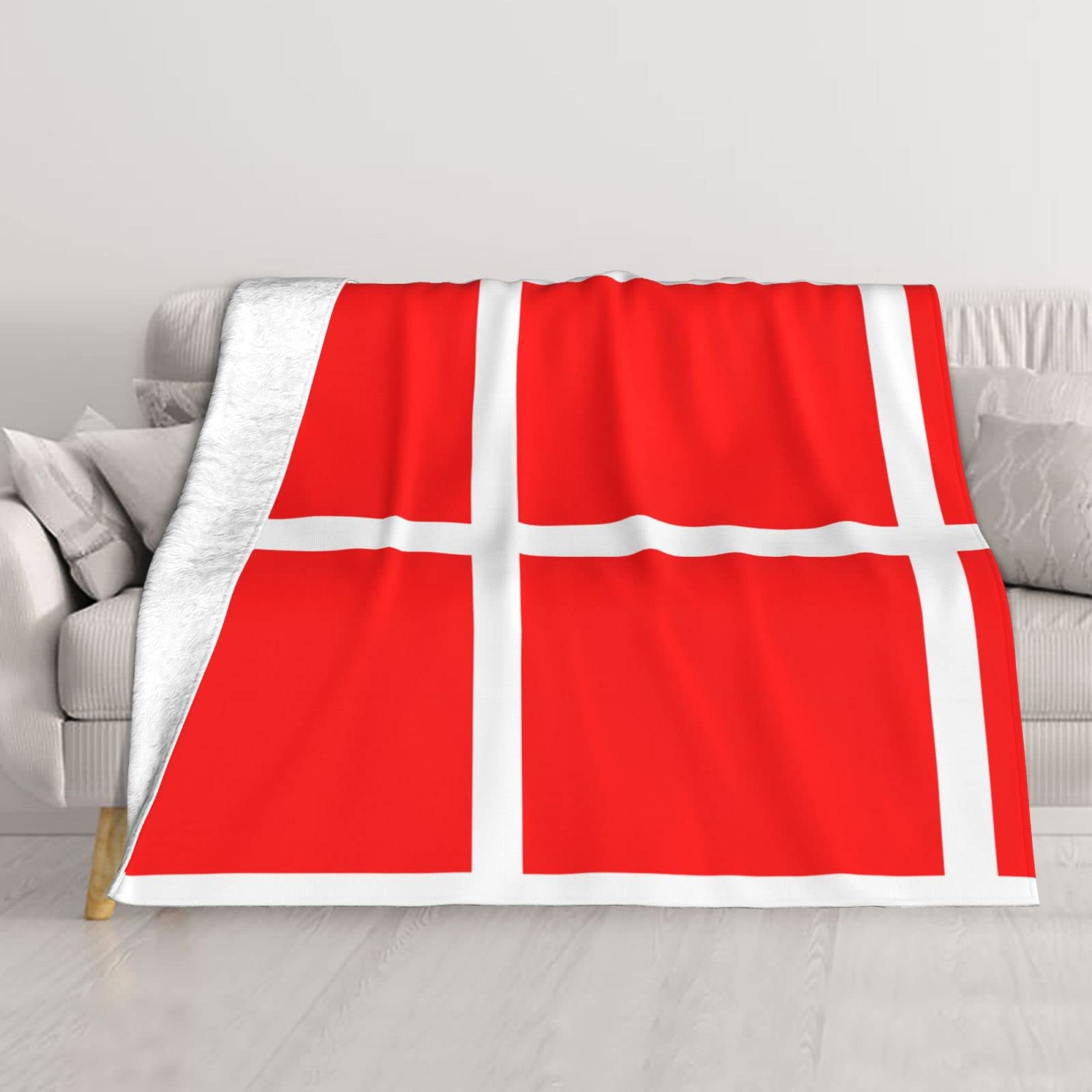 Couverture Danemark en peluche super douce premium toutes saisons