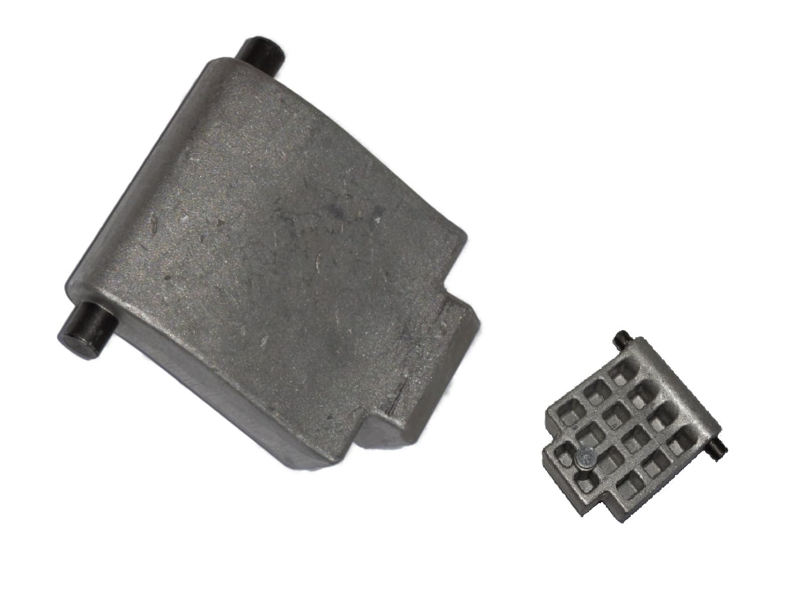 Ersatzteil Gartenhäcksler - Gegenplatte Häcksler passend für ALDI Topcraft TCLH 2542, 2543, 2544