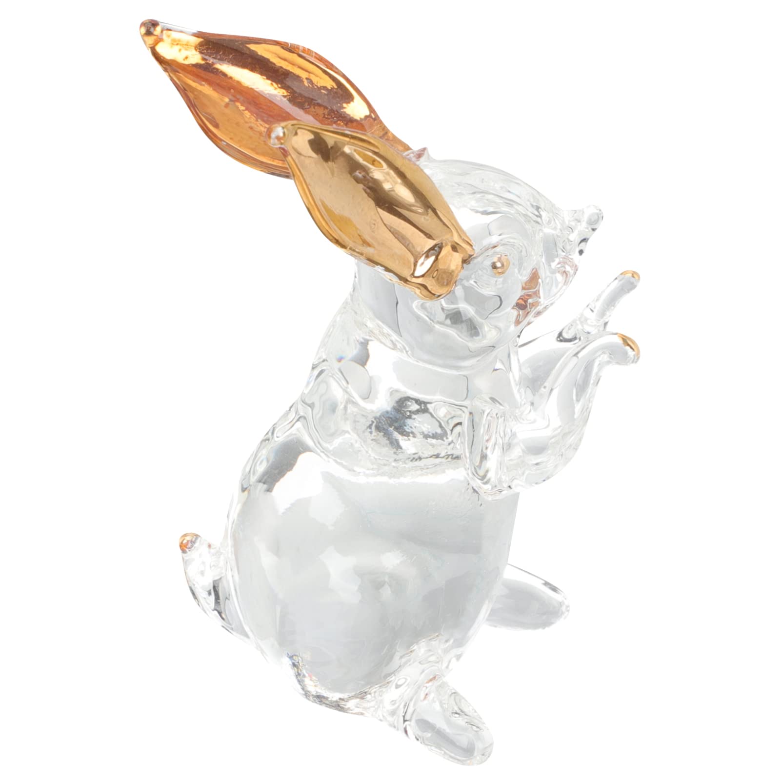 Amazon.co.jp: NUOLUX ウサギ ガラス置物 うさぎ オブジェ 透明 2023