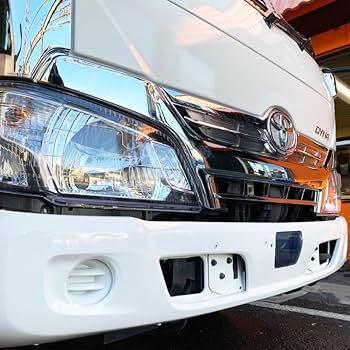 Amazon | 日野 デュトロ 標準 フロント フルメッキグリル メッキ