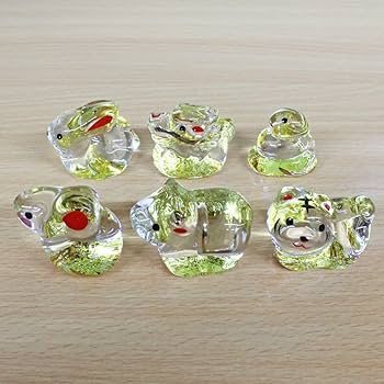 クリスタル十二支セット　ガラス置物 Amazon.co.jp: 干支 置物 辰 辰年(ガラス細工 クリスタル 十二支