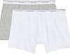 Calvin Klein womens Balance Cotton Stretch Boxer Brief, 2 Pack