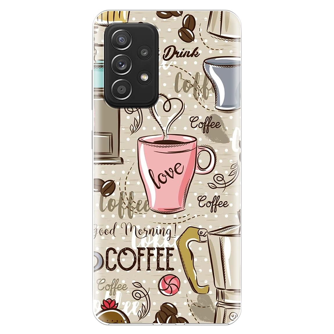 Fashionury Silicone Designer Printed Back Case Cover for Samsung Galaxy A52 -D022 (B091MRGF47) Amazon Price History, Amazon Price Tracker