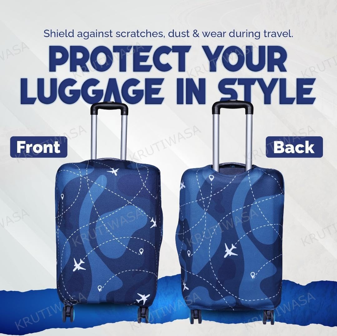 Protective Luggage Cover - Stylish Travel Protection -3
