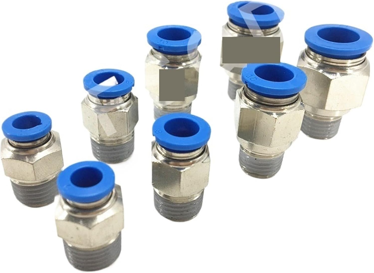 1pcs QS-4 6 8 10 12 16 1/8 1/4-4 6 8 10 12 Fittings Pneumatic Connector Pipe Joint Push-in fitting(QS-12-8)
