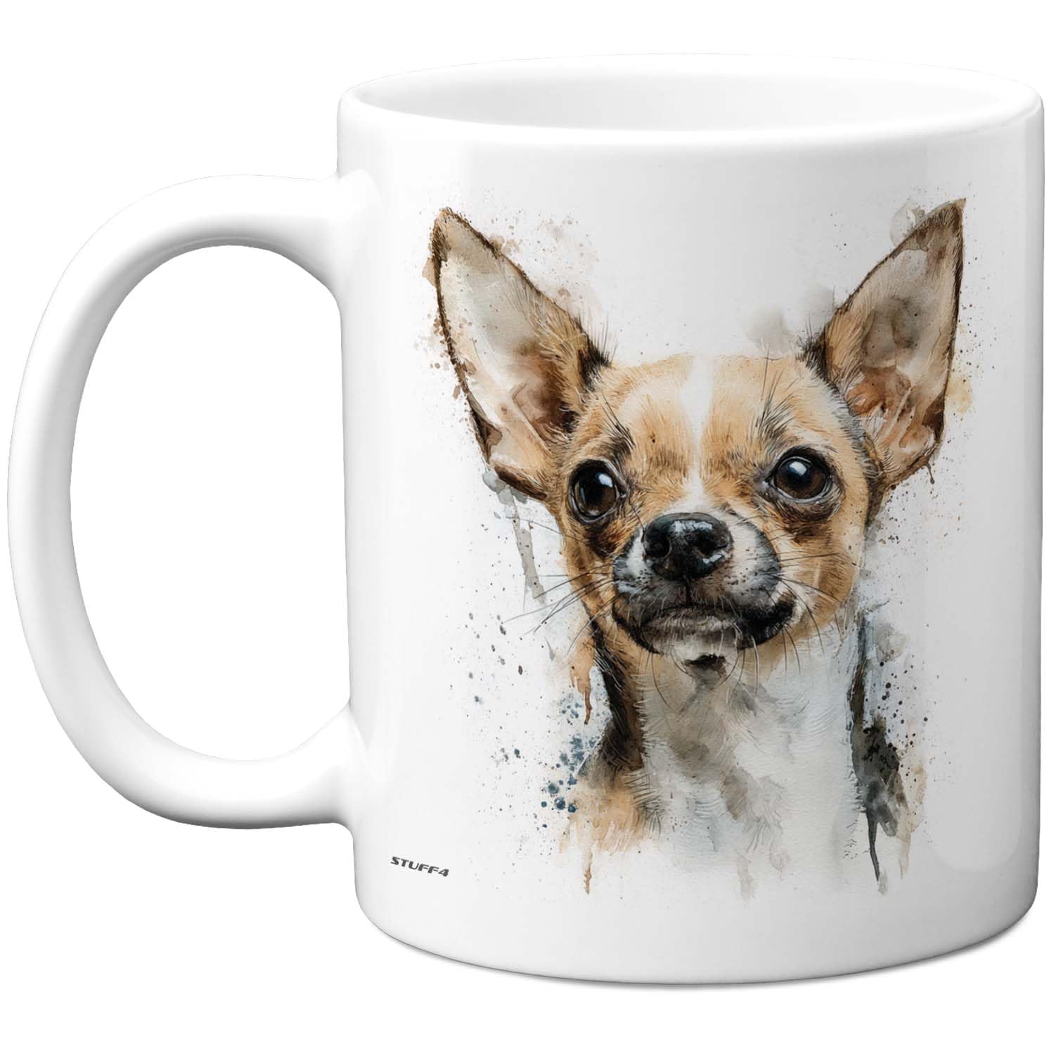 Stuff4 Dog Lover Gifts - Chihuahua Mug - Novelty Gifts for Friend Family from Relative Friend, Dog Owner Birthday Presents, Fun Bday Presents, 11oz Ceramic Dishwasher Safe Premium Mugs