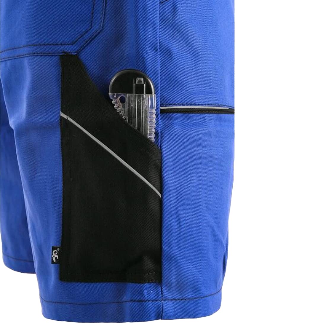 CXS Herren Shorts Arbeitshosen kurzen Latzhose 100% Baumwolle Arbeitsshorts Professionell Gartenshorts Bundhose Strapazierfähige maximale Sicherheit und Komfort Mehreren Werkzeugtaschen Gartenhose