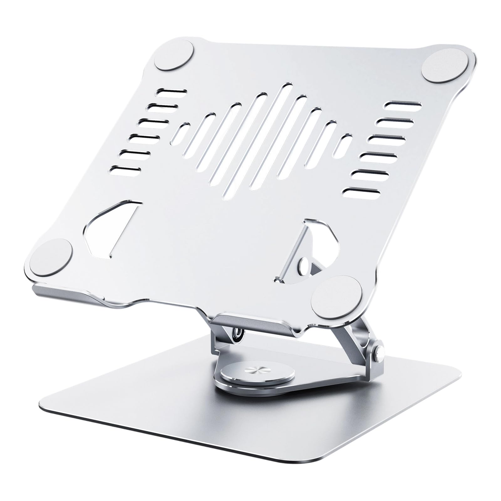 Supporto per tablet Supporto per tablet Supporto da tavolo pieghevole portatile girevole a 360 gradi per tablet Supporto da tavolo per laptop Supporto per computer regolabile