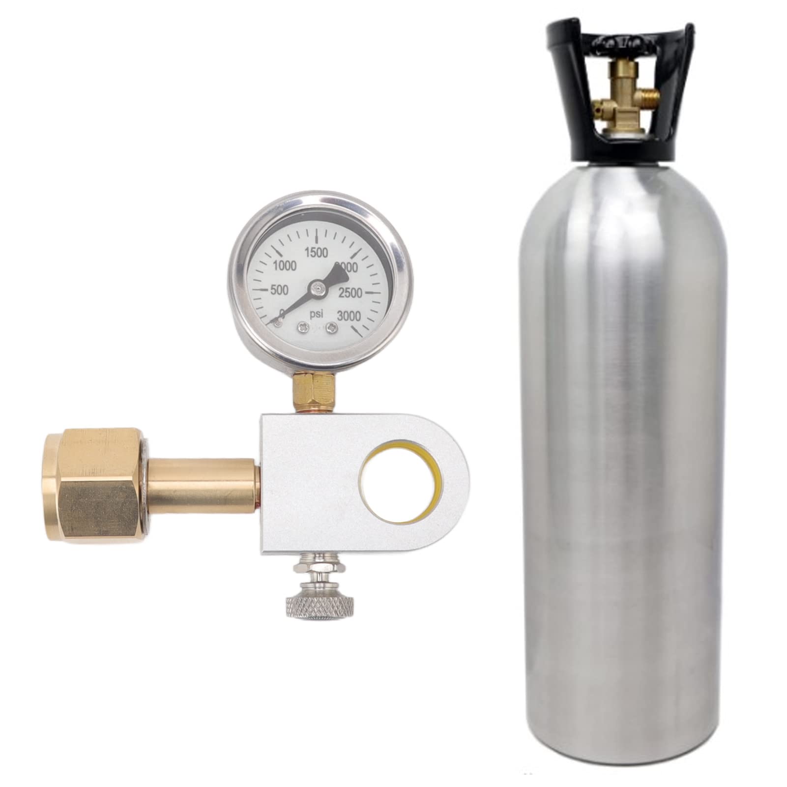 Haofy Adattatore di Ricarica CO2, Adattatore di Ricarica per Soda Carbonator Adattatore Rapido per Ricarica Soda per Duo per Terra per Art Soda Valvola di Riempimento Rapido con