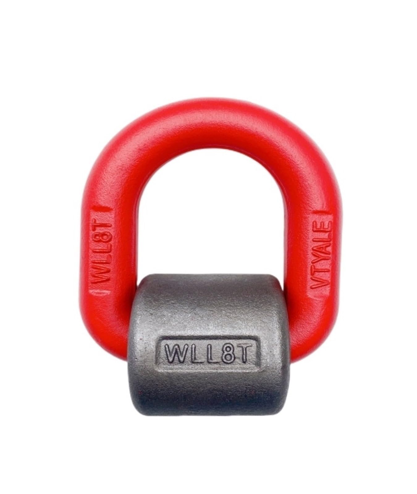 Anillo en D soldable resistente, punto de elevación de anclaje abatible, accesorio de amarre fuerte para una gestión segura de la carga