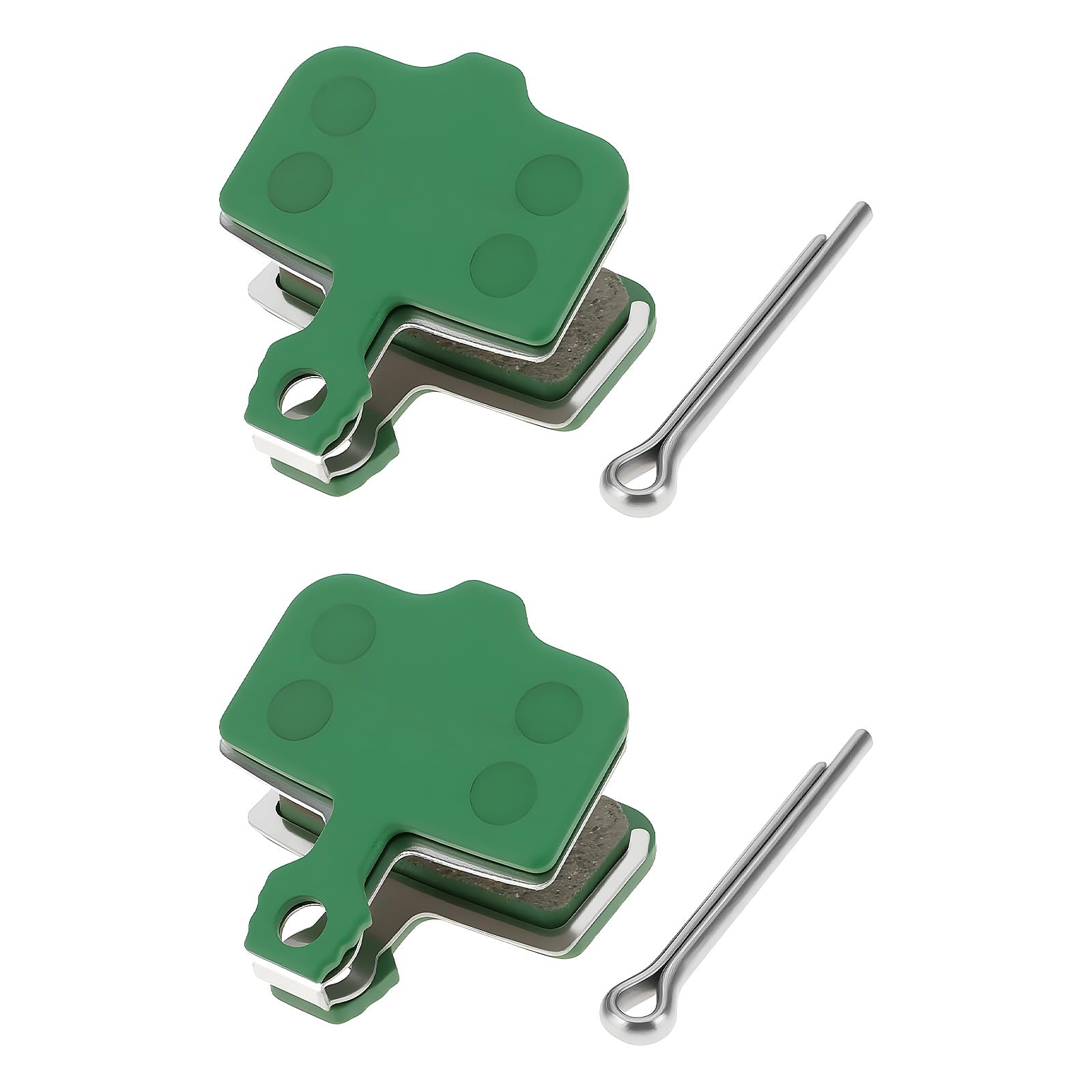 YINETTECH 2 Pairs of Scooter Ceramic Composite Sintering Brake Pads Compatible with NUTT P1 2.0 P1 Pro EQ FF Lite R1