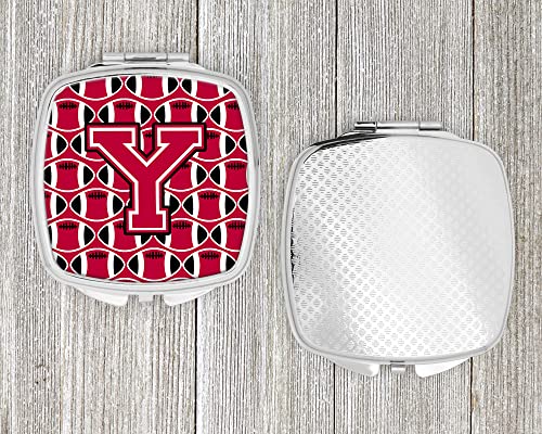 Espejo compacto rectangular decorativo para maquillaje miniatura 4