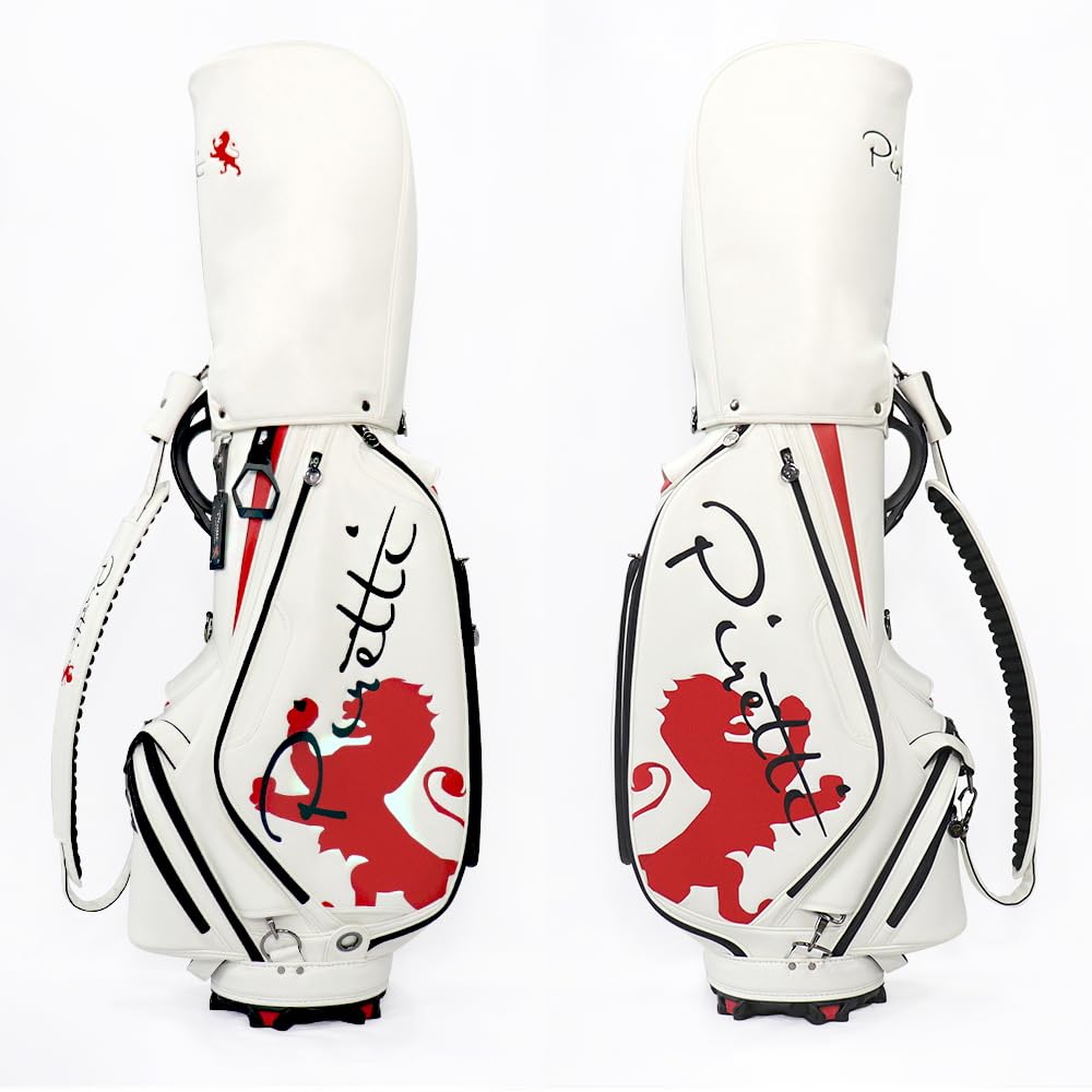 【GW限定】ピレッティ PR-CB0008 キャディバッグ 9型 ブラック Piretti ピレッティ PR-CB0008 カートバッグ/キャディバッグ 9型