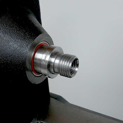 Miniatura 5 de Hurricane Turning Tools, Adaptador de husillo para torno de madera, M33 x 0.138 in externo a 1" x 8 TPI interno