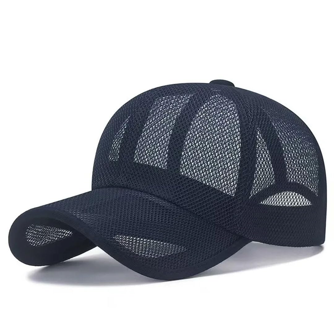 Cappellino da baseball traspirante a rete intera per uomo e donna per ombra e traspirabilità