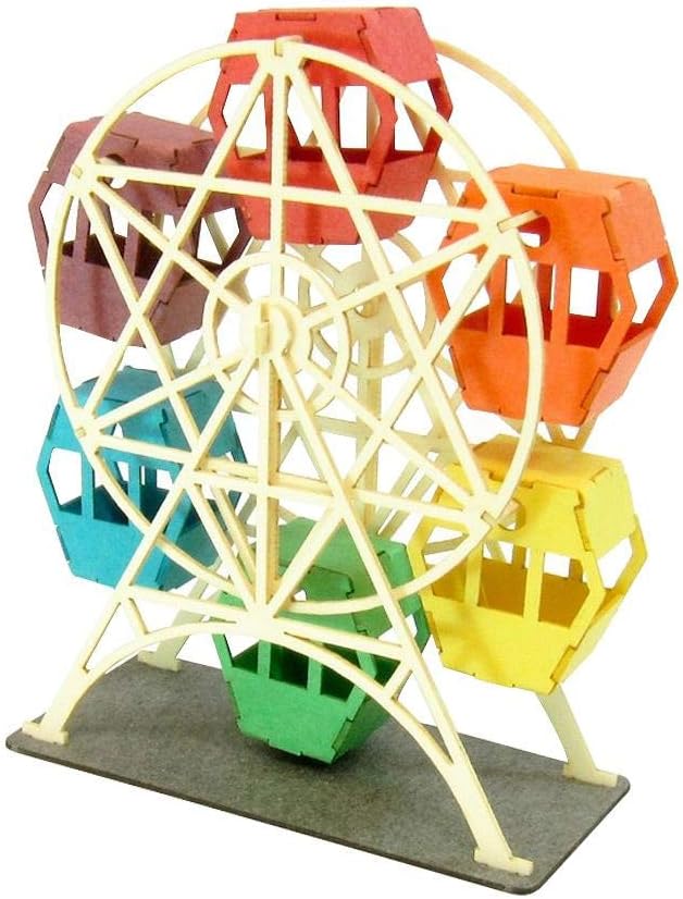 Miniature Art Petit Ferris wheel MP01-138 (Paper-crafting ) by Sankei
