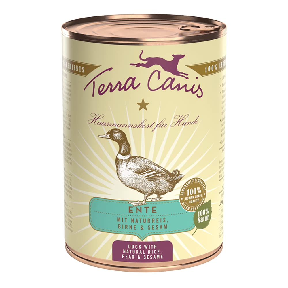 Terra Canis Classic Duck Dog Wet Food - 400G