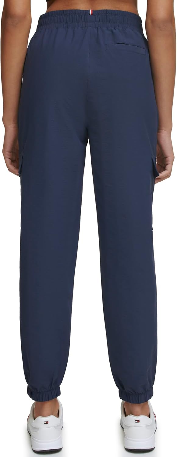 Tommy Hilfiger Women's Casual Fit Elastic Waistband Ripstop Jogger - Image 2