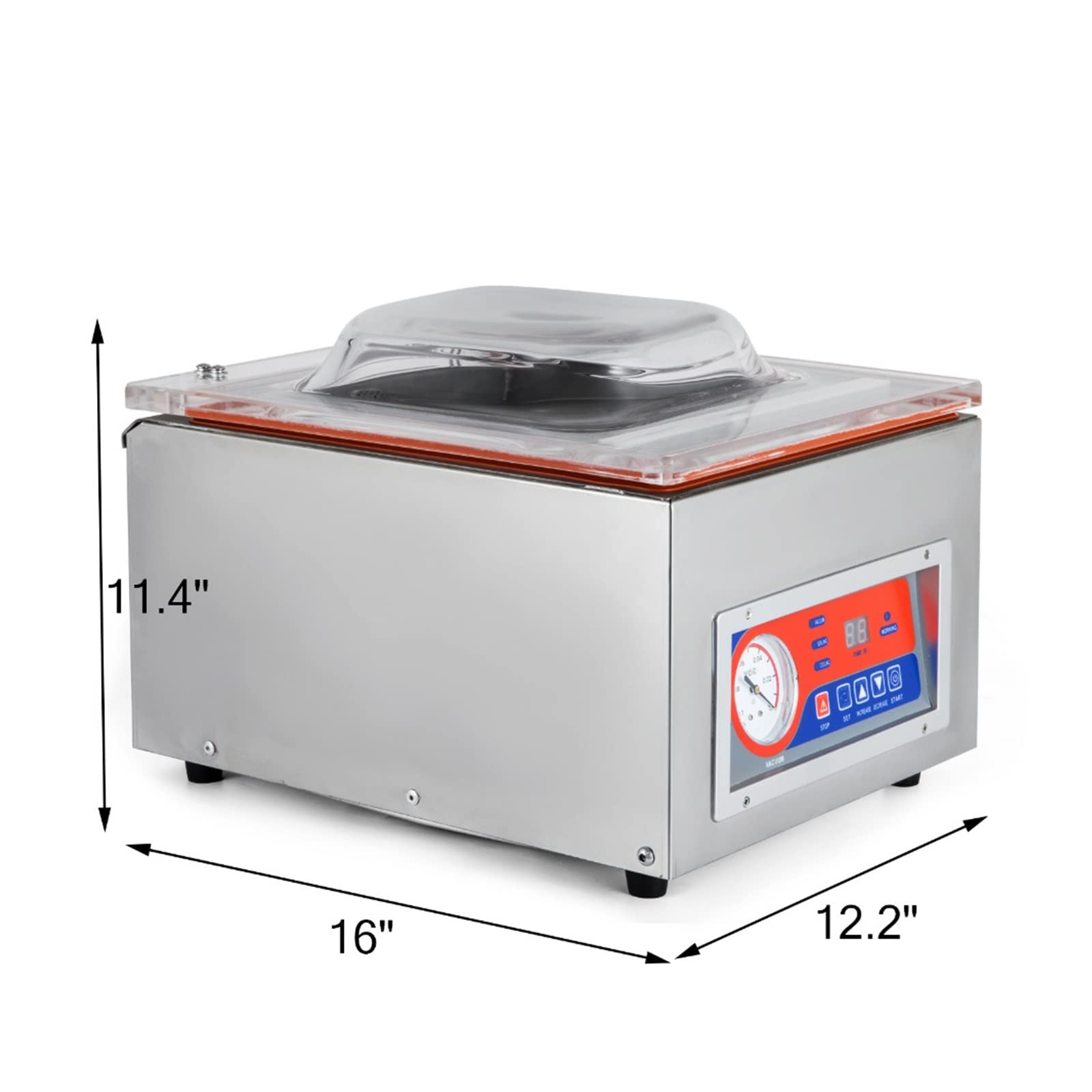 Machine à emballer sous Vide Alimentaire Scellant sous Vide Scellant numérique Machine à sceller Les Aliments Scellant d'emballage Frais for Aliments