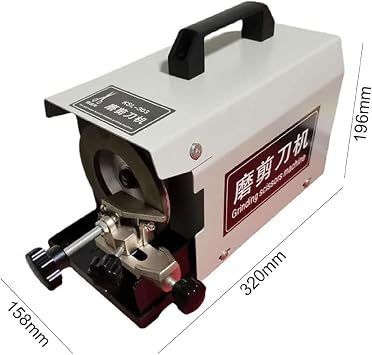 Electric Scissors Sharpener, 2800RPM Universal Industrial Knife Sharpene, Width 50mm Grinding Scissors Machine for Tailor, Kitchen, Clothing Scissors 220W,