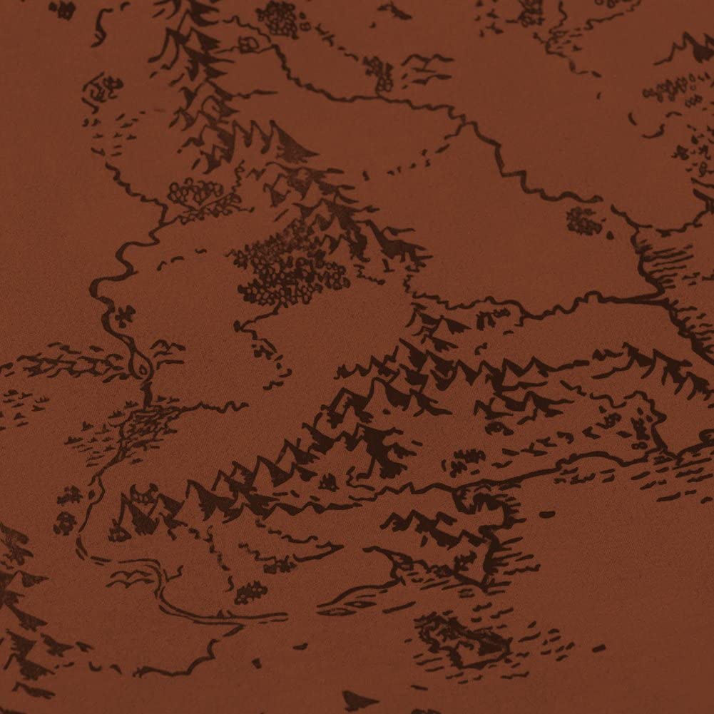 GORGECRAFT Custodia per Matite in Pelle PU Tracolla Mappa del Tesoro
