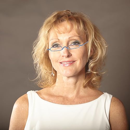 Miniatura 4 de Paquete de 3 lentes de lectura mini delgados para bolígrafo, lectores compactos con estuche de clip para bolígrafo, bisagra de resorte, lentes con