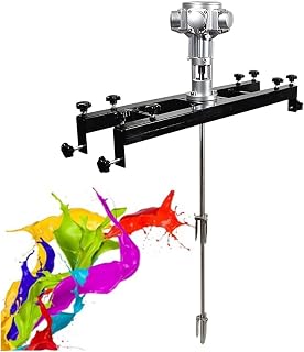 Pneumatic Agitatorm, Tank Mixer Machine, Paint Stirring Machine Air Agitator for Viscous Liquid Ink Dye Chemicals Mixing Machine Blender