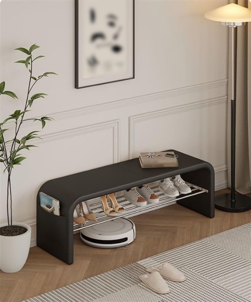 Rangement à chaussures peu encombrant pour optimiser les petits couloirs