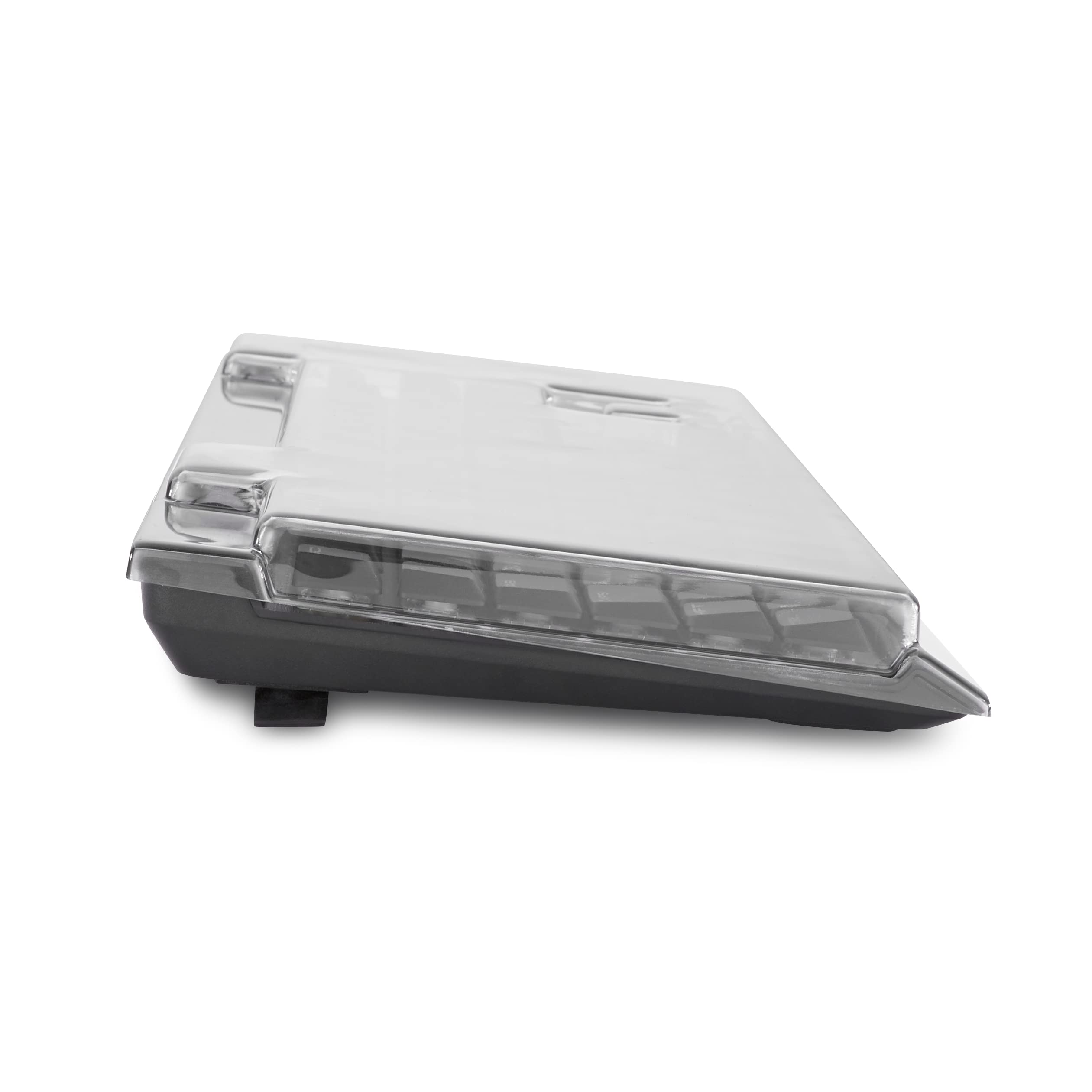 Decksaver Cubierta para la Serie de teclados Corsair K70 RGB - Funda Protectora ahumada/Transparente, Fabricada en el Reino Unido