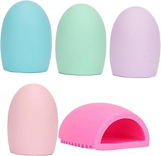 Limpiador de cepillo de maquillaje de silicon...