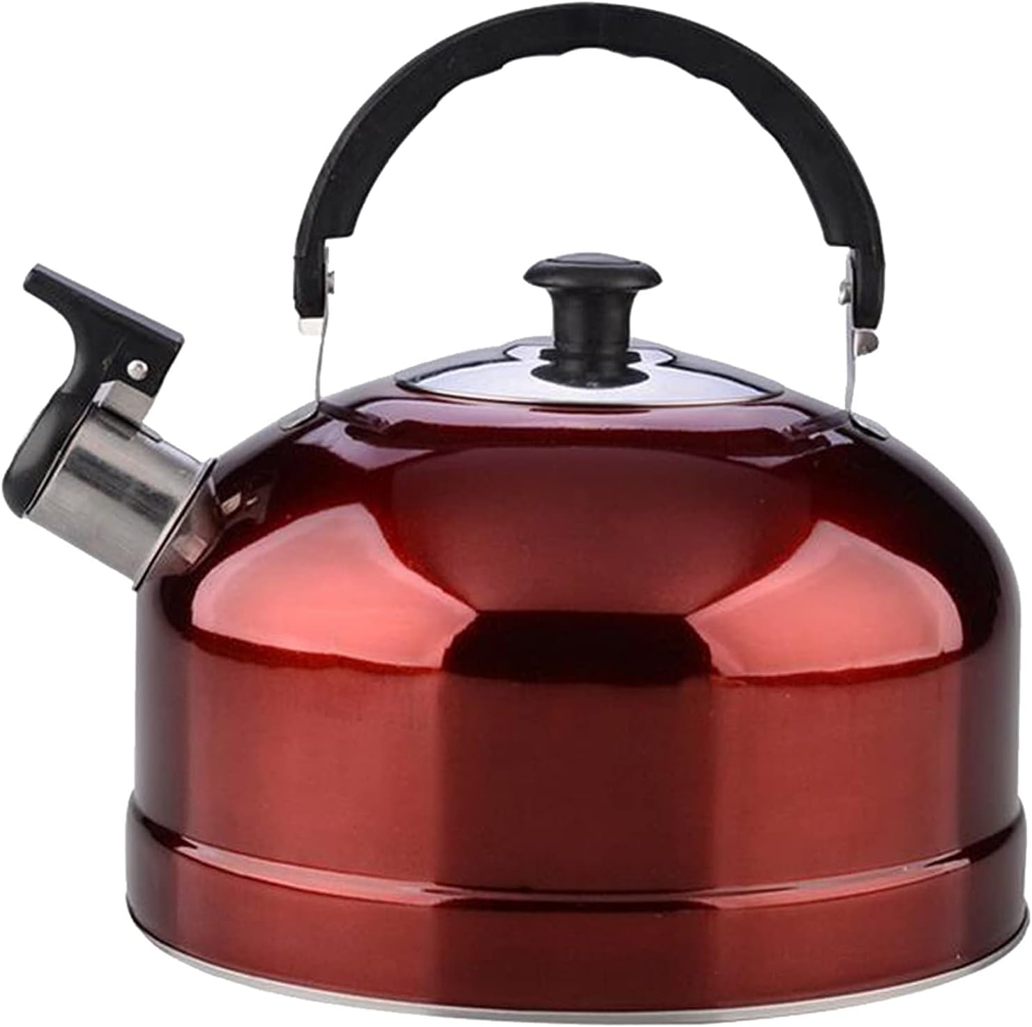 Tea Pot 4L Stainless Steel Whistling Tea Kettle Teapot Electric Stove Gas Hobs