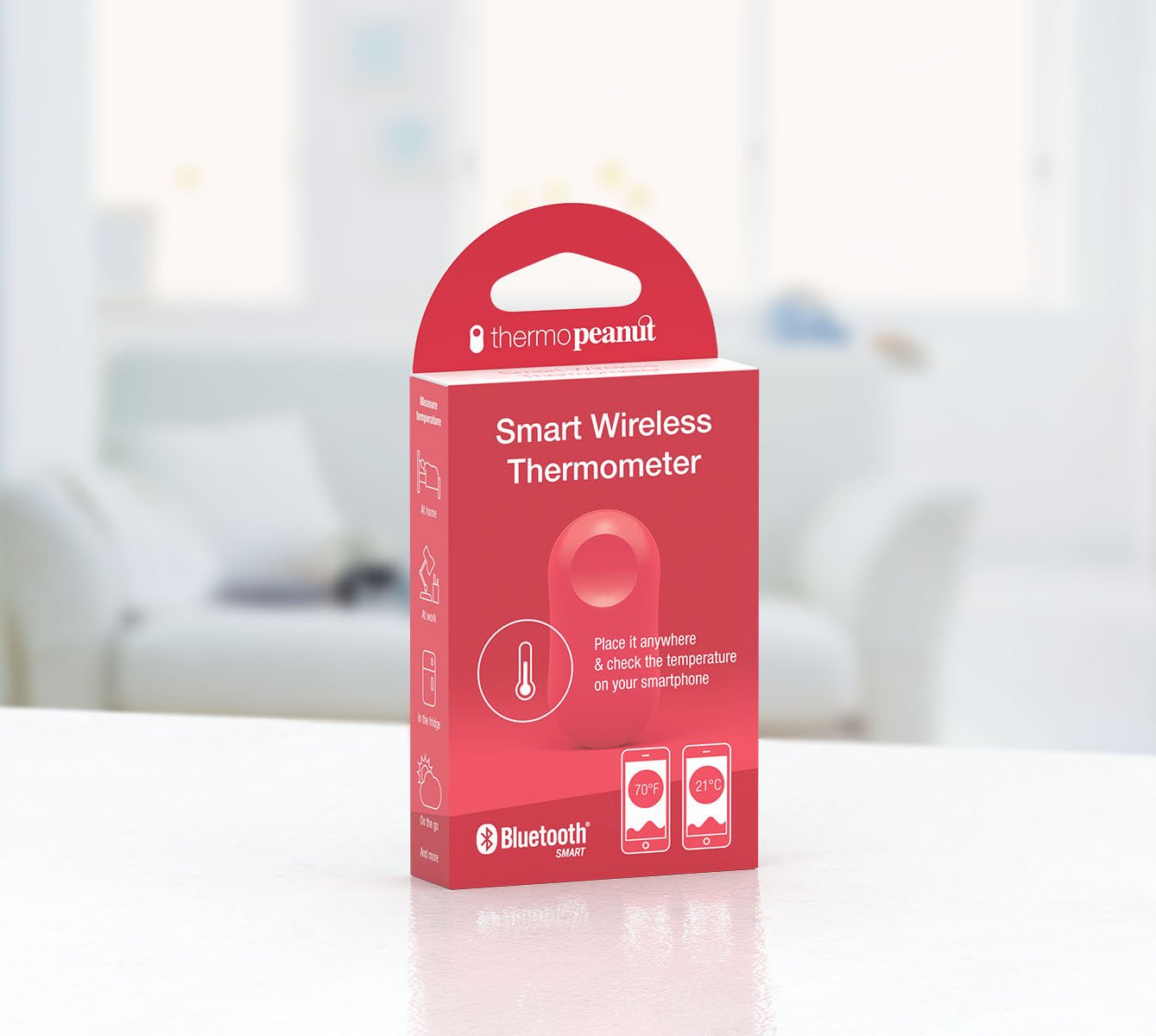 ThermoPeanut Smart Wireless Bluetooth Thermometer