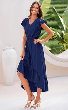 Vestido Negro Línea A Mujer Costura Largo Hasta La Rodilla | Meses Sin