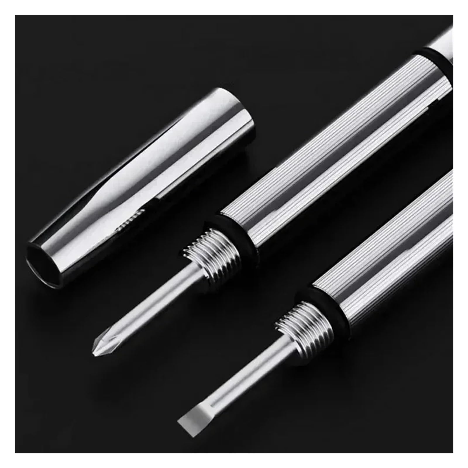 Śrubokręt do okularów, Zestaw śrubokrętów do naprawy okularów 3 w 1 z brelokiem zegarków Precision Tools Beżowy szt