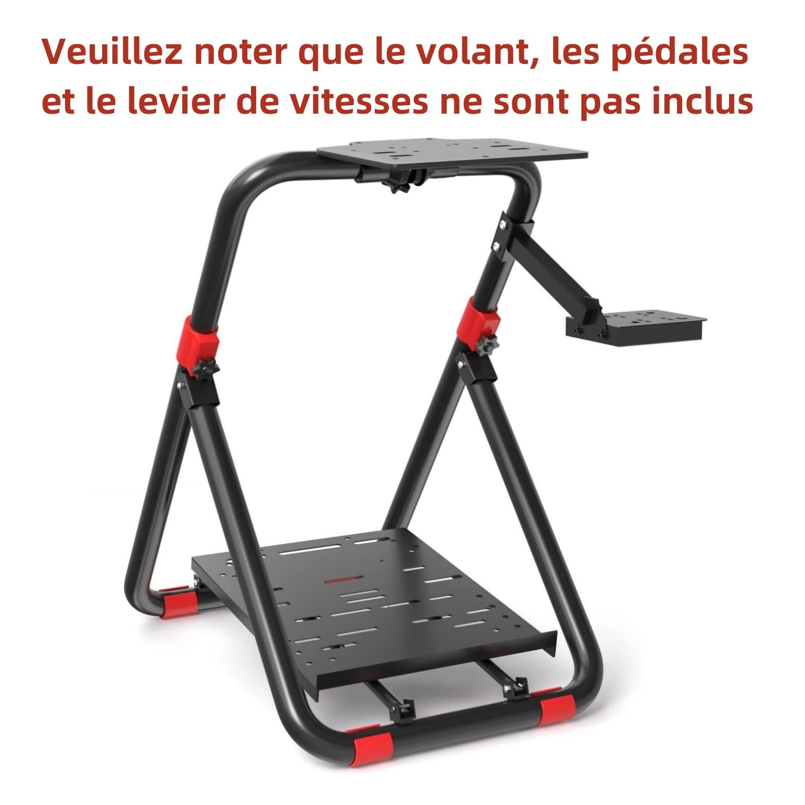 DIWANGUS Support de Volant, Assemblage Rapide Adapté aux Modèles Logitech G923 G920 G29 G27 G25, Support de Volant Pliable Adapté aux Modèles Thrustmaster T248X T248 T300Rs TX T150 PS4 PS5