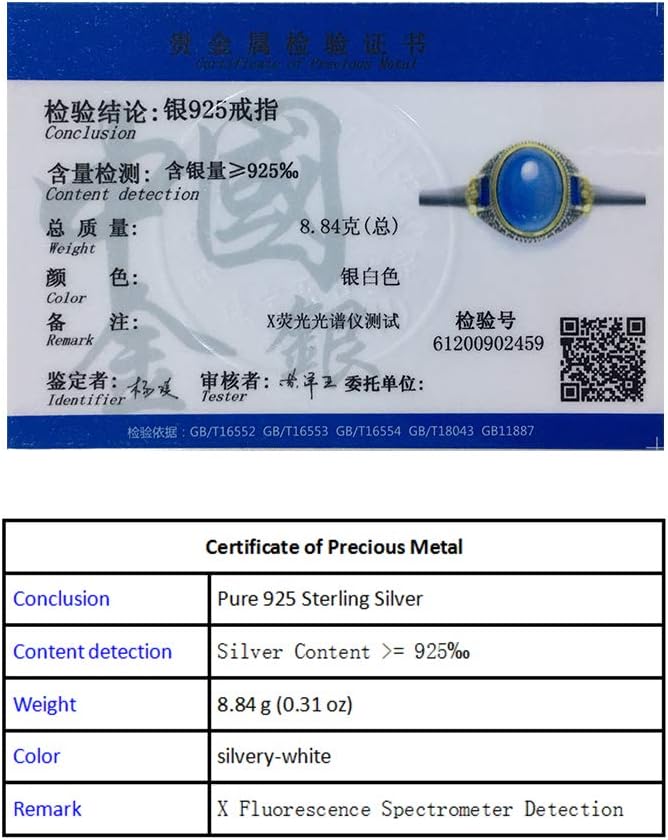 Qida Solid 925 Sterling Silver Ring for Men Onyx Stone Ring Turkish Handmade Agate Silver Luxury Vintage Men's Ring - Image 5